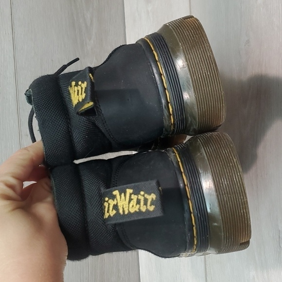 Dr.Martens Womens Bonny Ankle Booties Chunky Tractor Platform shoes sz L8 M7 - Picture 6 of 13